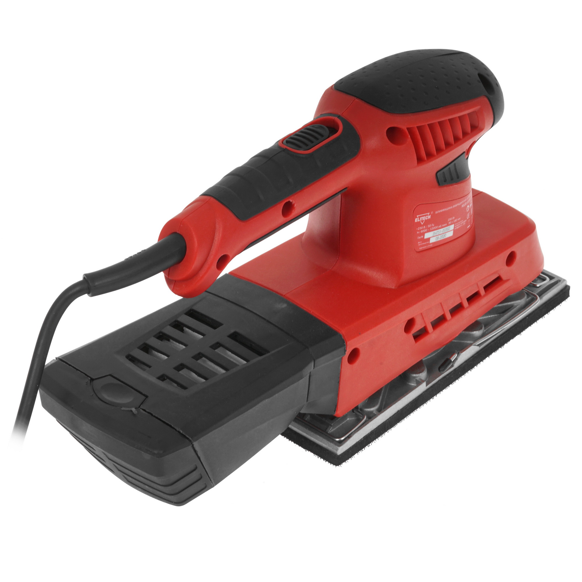 Виброшлифовальная машина Elitech МШВ 0319Э 4775713 STDN-0111510 - Вид №1