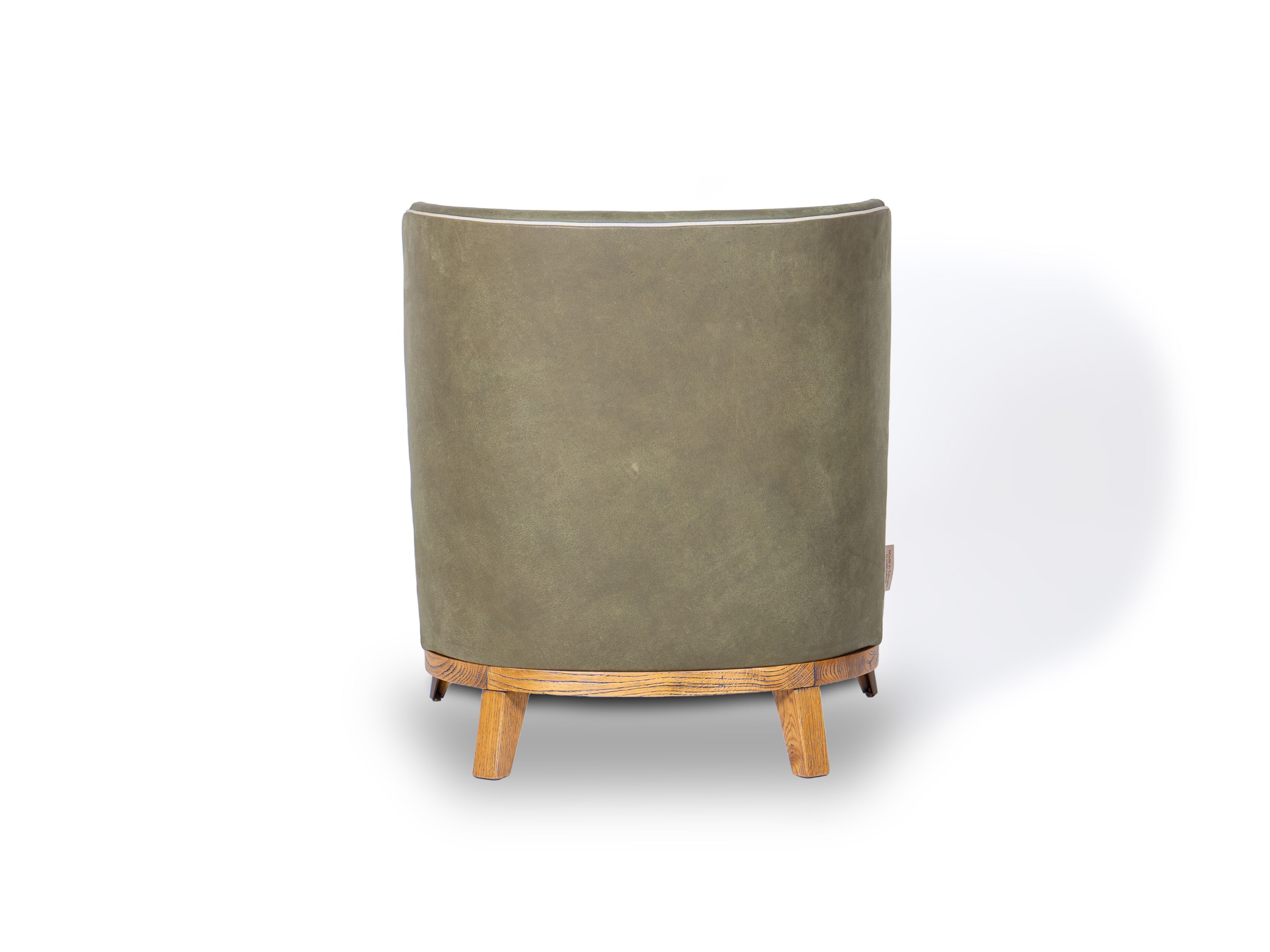 Дикий кожаный стул Mantellassi 1926 Agostina ARCH-00040728 - Вид №2