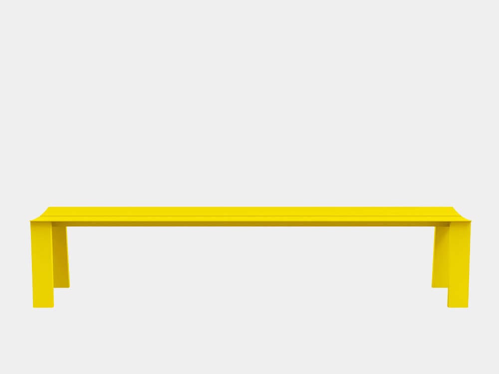 Алюминиевая скамья с порошковым покрытием RS Barcelona Seu ARCH-00067573 - Вид №157