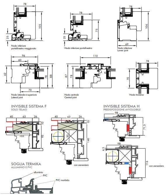 COCIF Распашное окно с терморазрывом из алюминия и дерева Invisible sun-id-1423579 - Вид №2