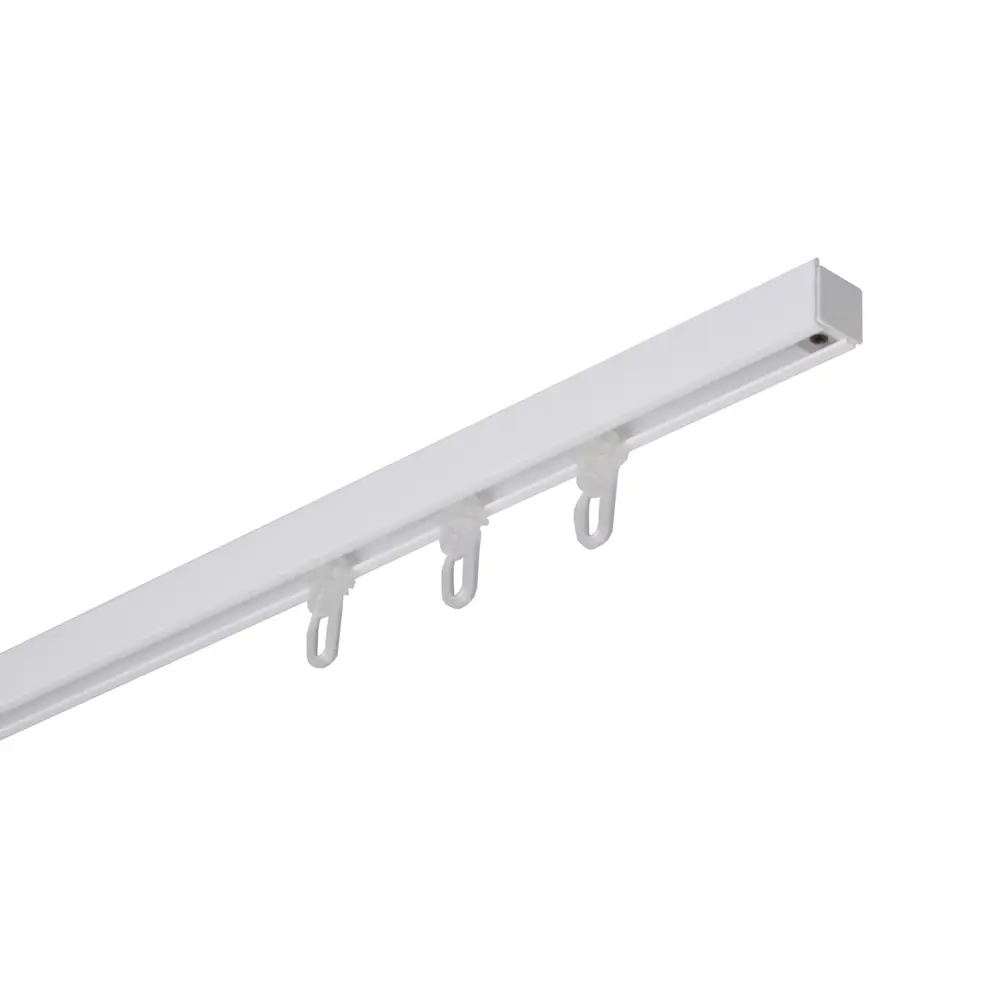 Шинный карниз в наборе однорядный Atlant Mini 240 см металл белый АРТ-ДЕКОР STLM-2207278