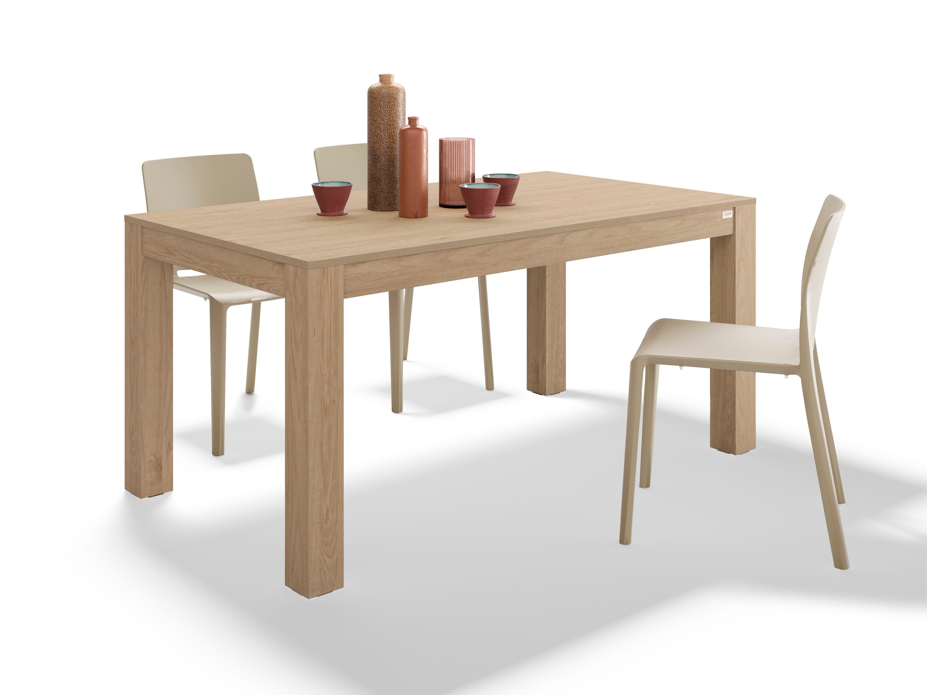 Набор столов из дуба с 2 скамейками Mobili Fiver Rachele ARCH-00061122 - Вид №3