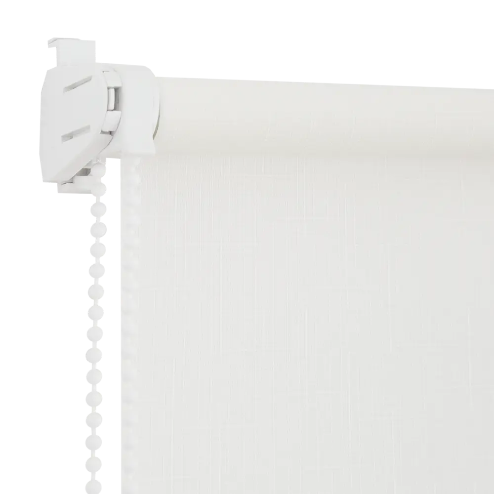 Штора рулонная Inspire Шантунг 40x160 см белая STLM-2074514 - Вид №1