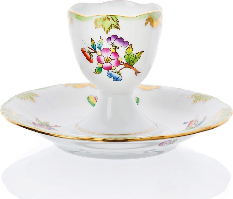 55097 Herend Чашка для яйца с подставкой 7см "Виктория" Фарфор 