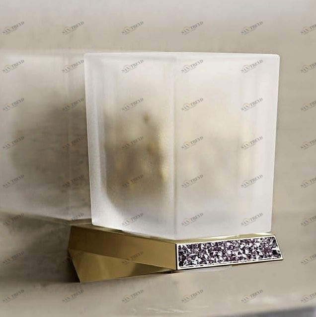 Sonia Стакан для зубных щеток настенный S8 SWK Золото 165018