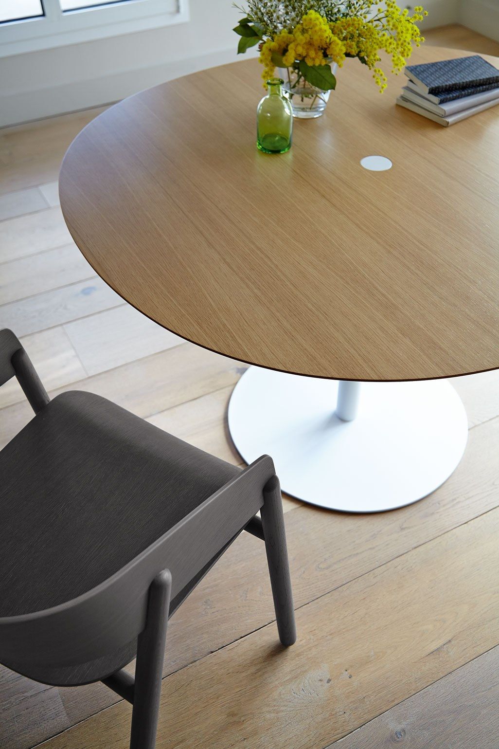 Круглый стол из стали и дерева Punt ядро ARCH-00138176 - Вид №15