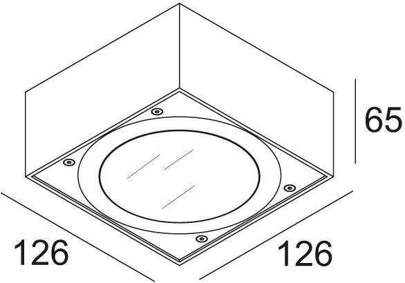 Delta Light Светодиодный уличный настенный светильник Vision s out sun-id-1476528 - Вид №2