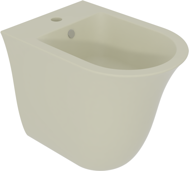 FLBI0115 Напольное биде приставное GSG CERAMIC Flut