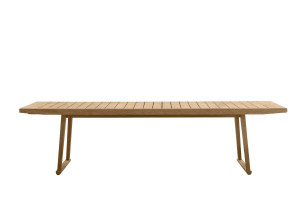 Прямоугольный садовый стол из тикового дерева