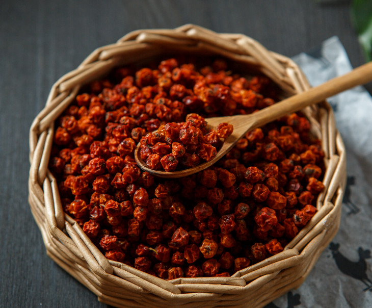 8098 Красная рябина сушеная Вкусляндия  - Вид №2