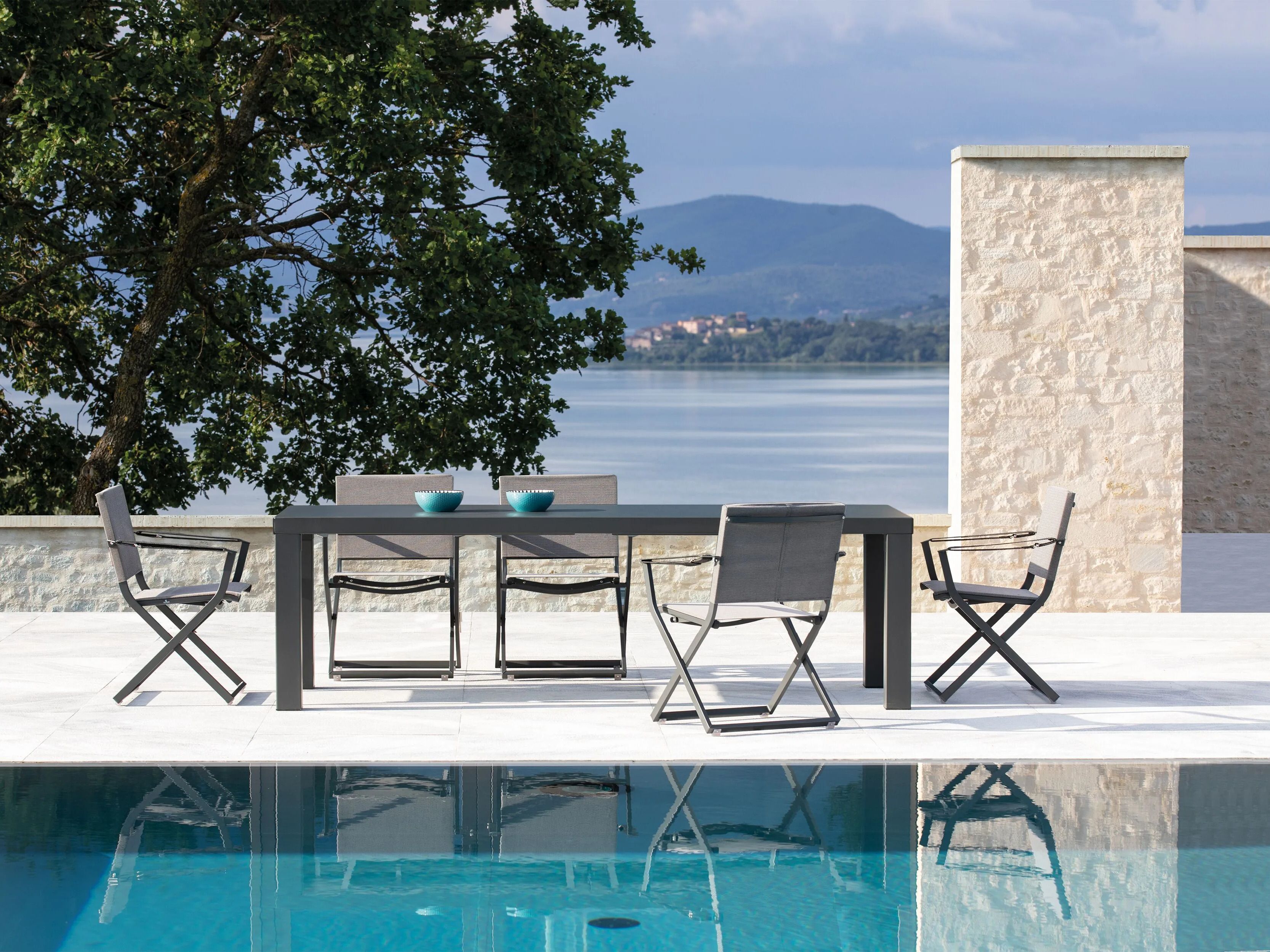 Металлический выдвижной прямоугольный садовый стол Vermobil Sofy ARCH-00082490 - Вид №1