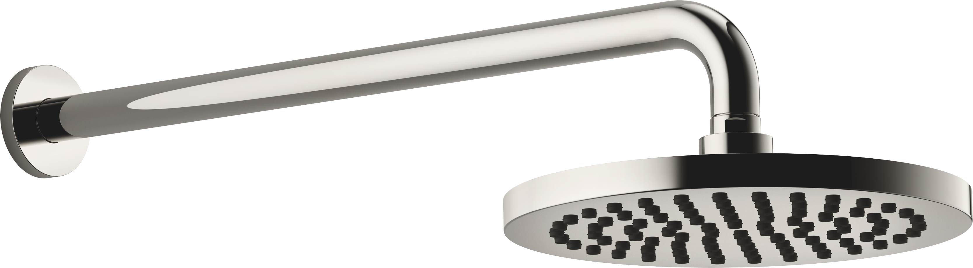 Душ тропический с настенным креплением 220 мм - Платиновый 28649970-08