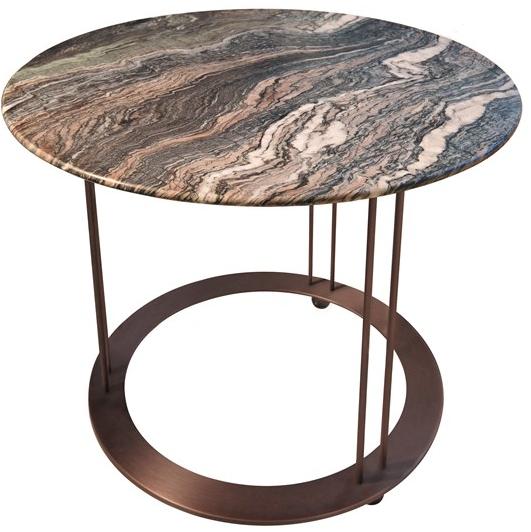 Garbarino Круглый журнальный столик Aureola Aur cf5  - Вид №1