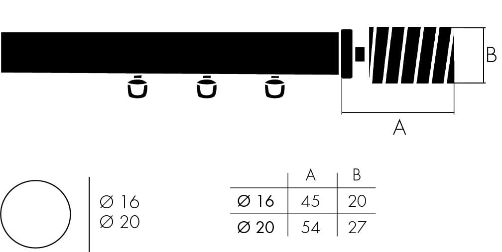 Железный карниз Frandoli Тетрис ARCH-00056137 - Вид №2