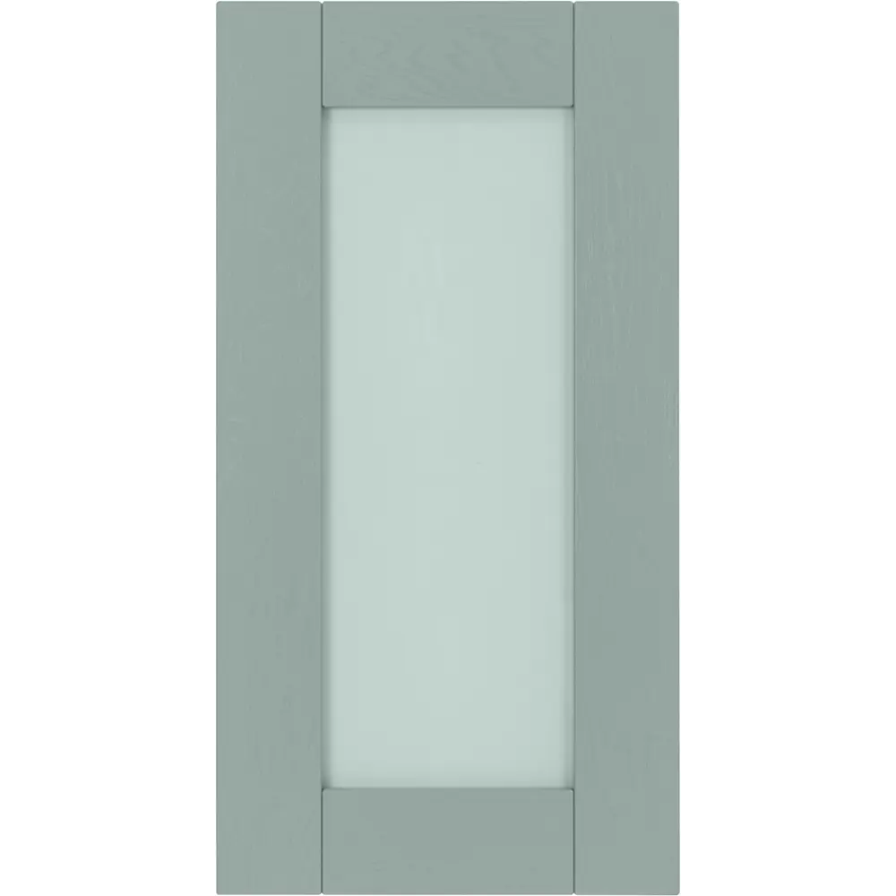 Фасад кухонный Delinia ID Томари с закаленным стеклом, голубой МДФ 82351241 STLM-0025228 - Вид №1