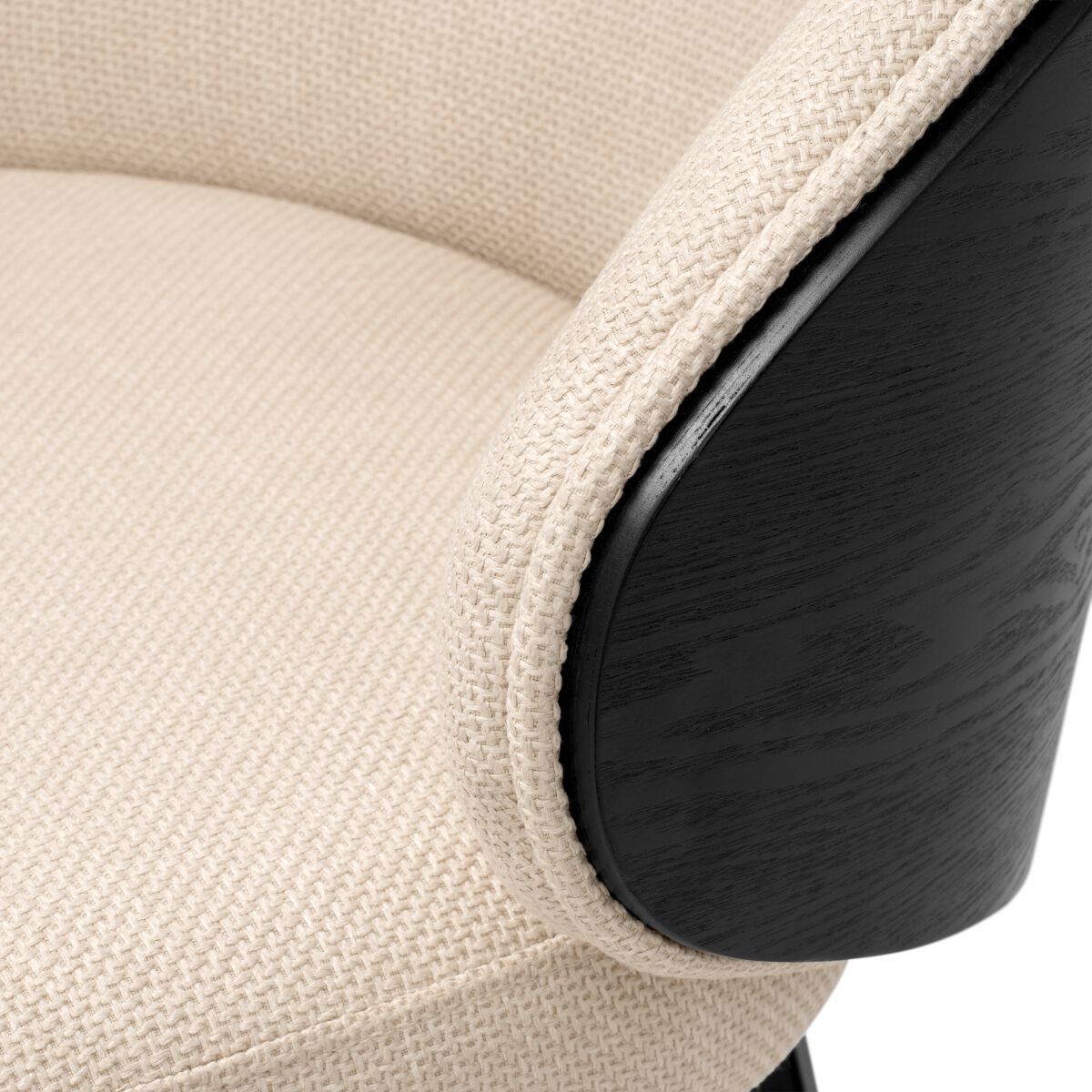 Высокий тканевый стул с подставкой для ног Eichholtz CAMEROTA ARCH-00118500 - Вид №5