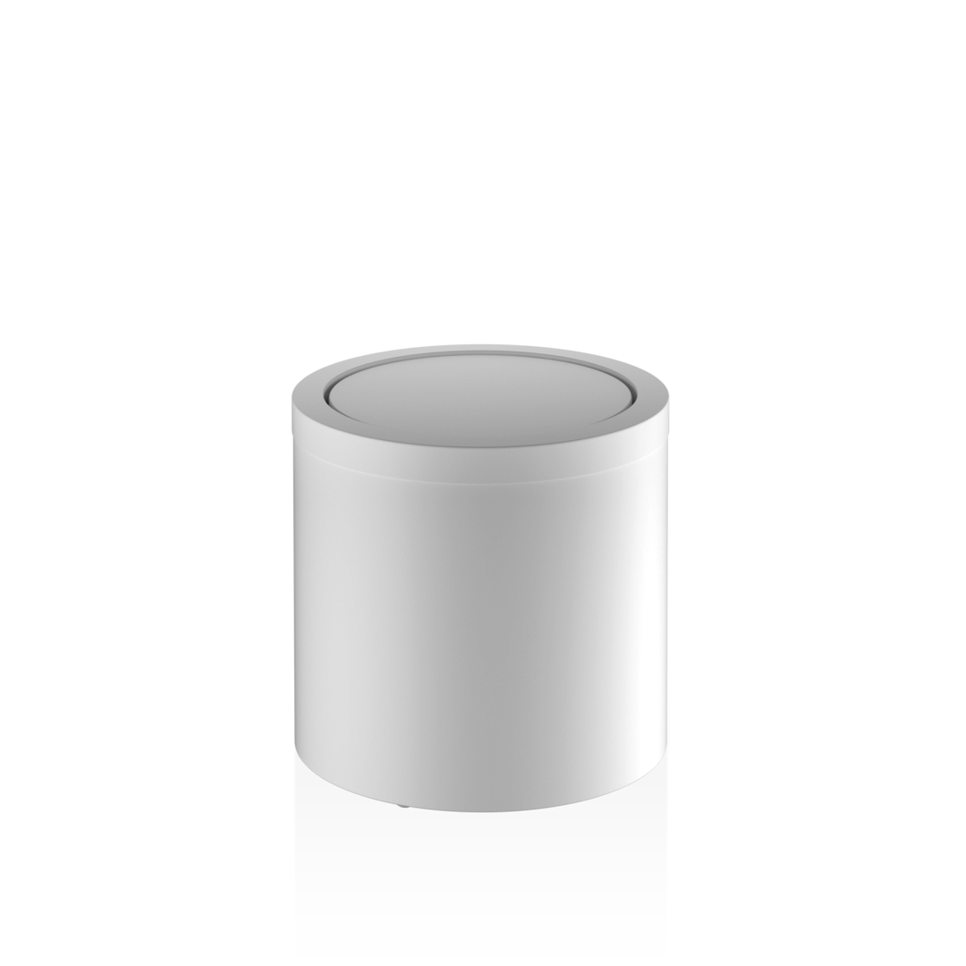 Ведра;Свободностоящие модели;С крышкой DW 125 DECOR WALTHER Черный матовый 608060  - Вид №3