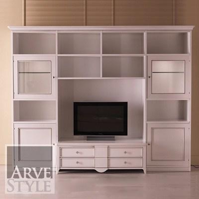 Arvestyle Самонесущая стеновая система из массива дерева с подставкой под телевизор Salieri sun-id-1350390 - Вид №2