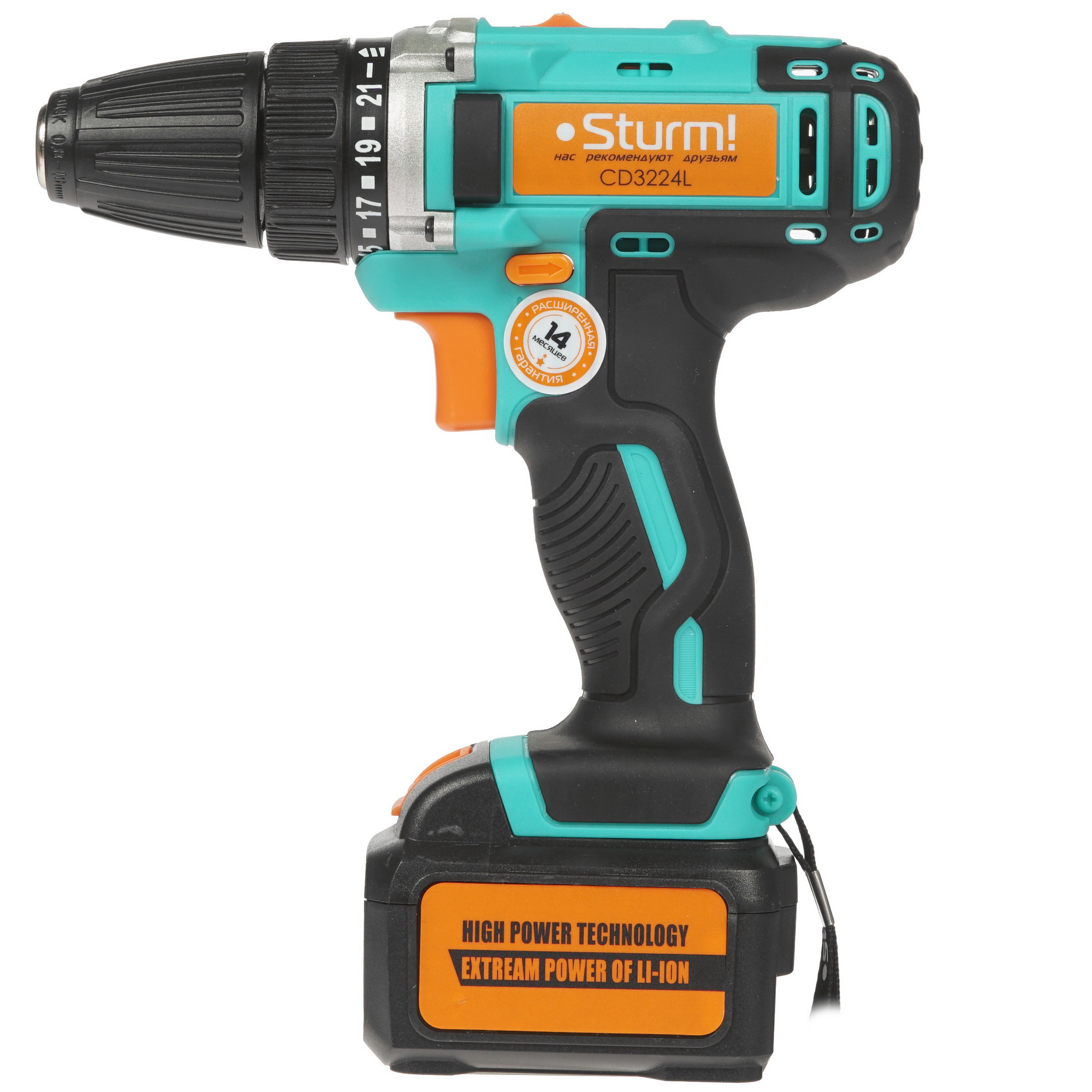 Дрель-шуруповерт Sturm! CD3224L 8125586 STDN-0121973