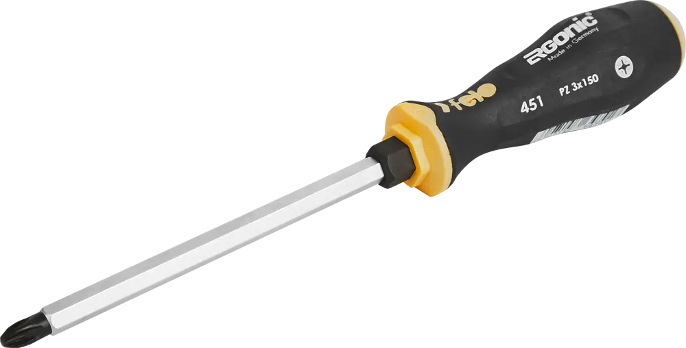 Ударная крестовая отвертка Felo PZ3 с усиленным стержнем 86902781