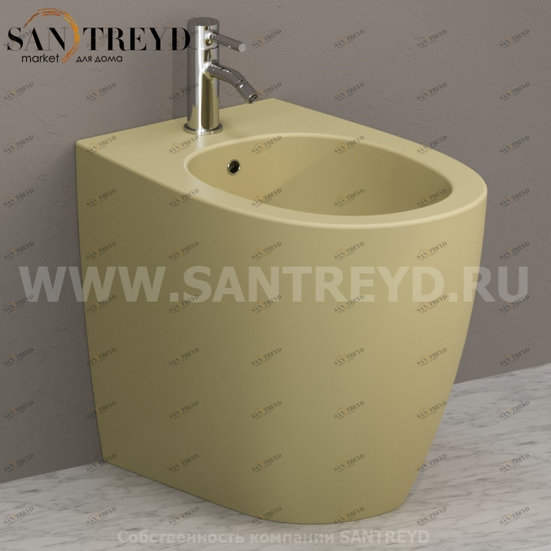 MD011SE Биде напольное 4ALL Ceramica Globo