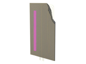 Система отопления и охлаждения на стене или потолке