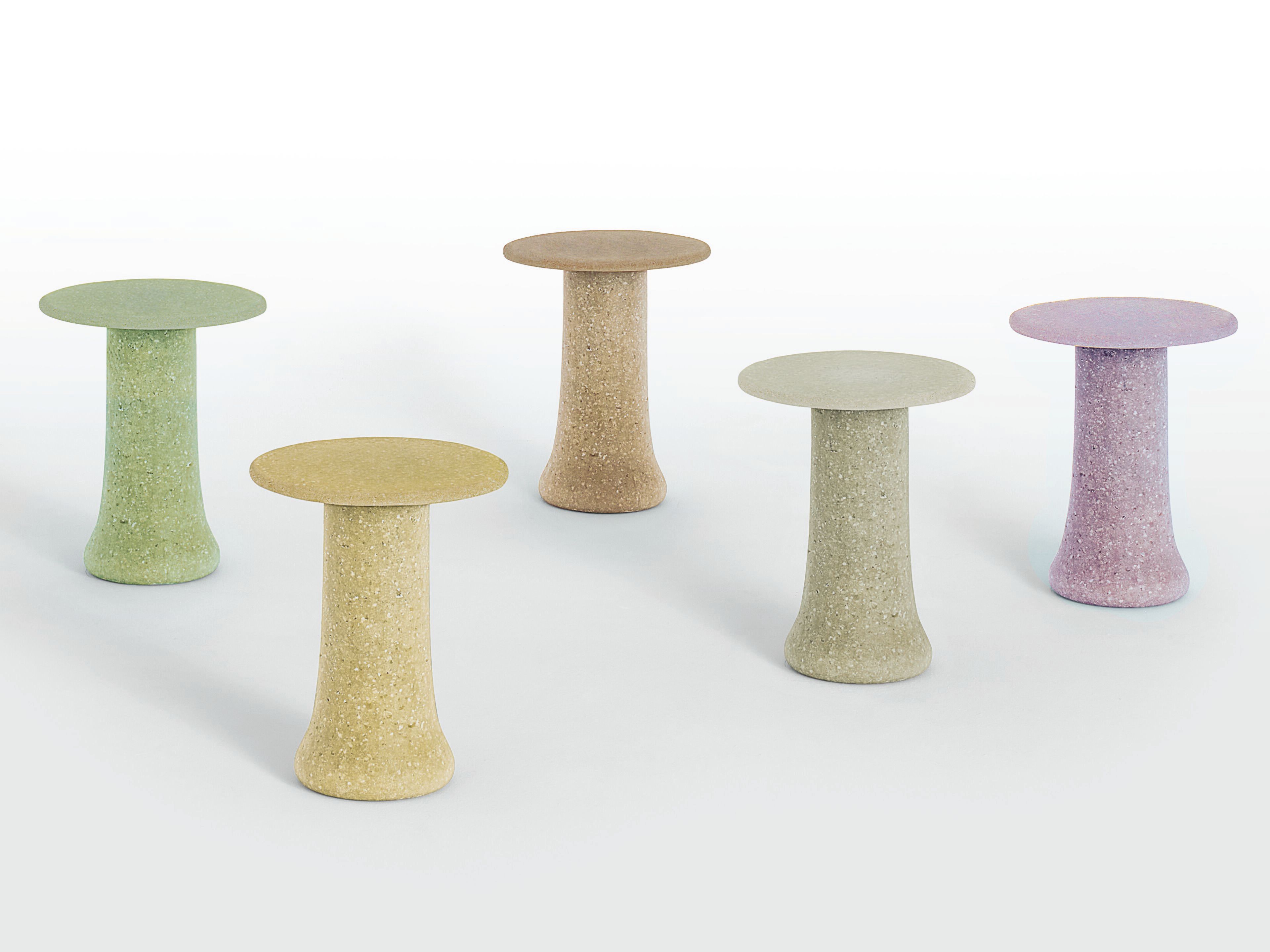 Низкий журнальный столик из переработанного стекла Glas Italia Babar ARCH-00033783