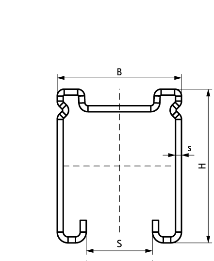 65058652 Монтажные профиля BIS RapidStrut® Профили монтажные DS 5 (BUP1000) подвешивание и поддержка WALRAVEN  - Вид №1