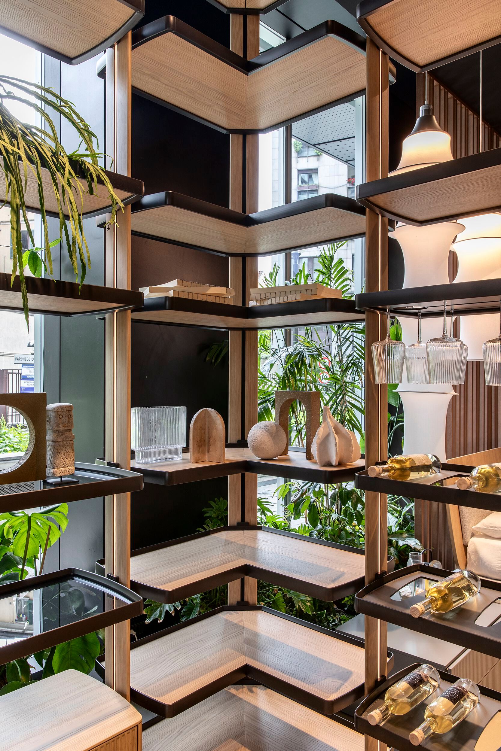 Система для гардеробных, оборудованных стен и книжных шкафов Novamobili DEDALO ARCH-00009022 - Вид №6