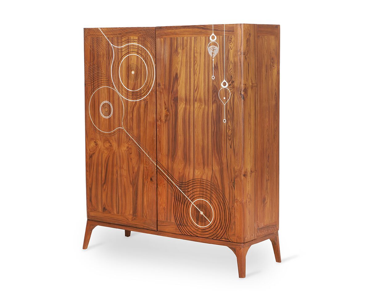 Мобильный тиковый бар Alankaram Zen ARCH-00074595 - Вид №1