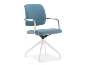 Поворотный стул с подлокотниками