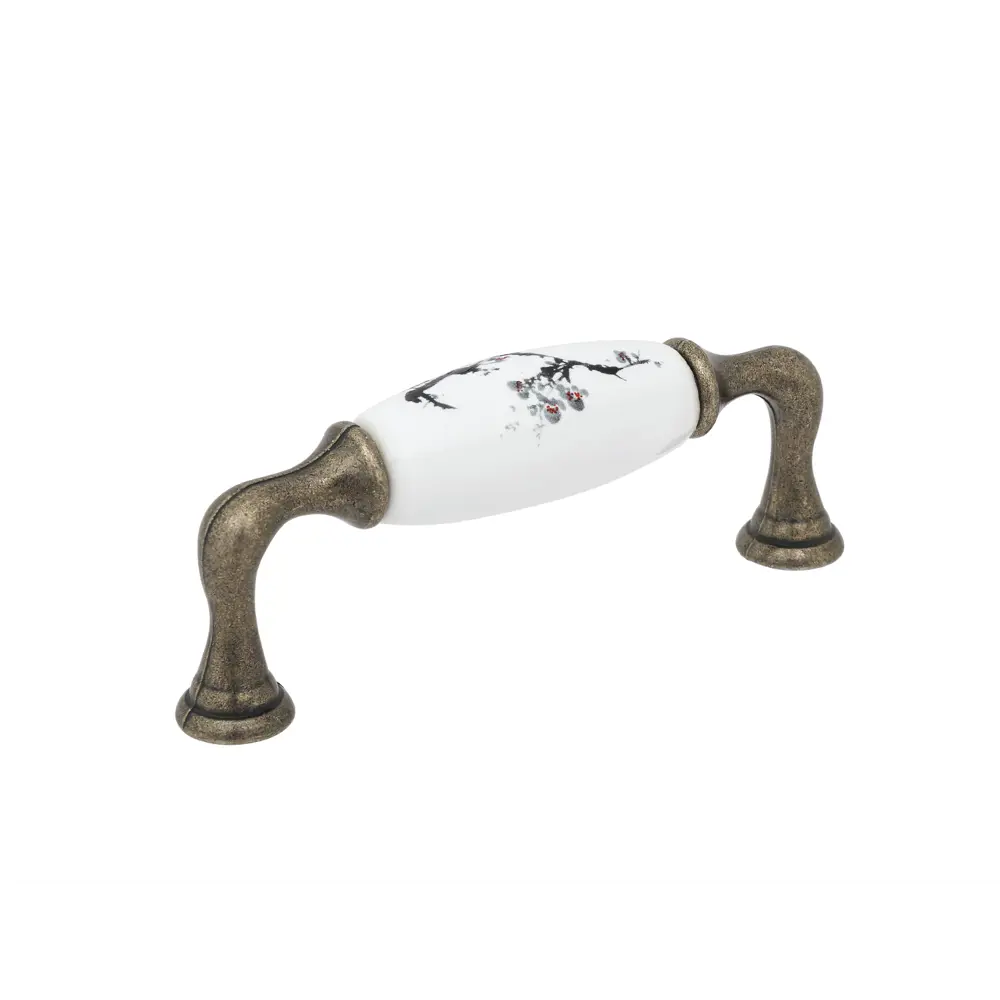 86899814 Ручка-скоба мебельная Casalingo ЦАМ 96 мм цвет бронза STLM-1006934 PALLADIUM 