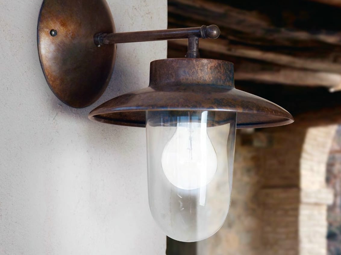 Металлический настенный светильник с фиксированной рукояткой Aldo Bernardi Traviata ARCH-00046269