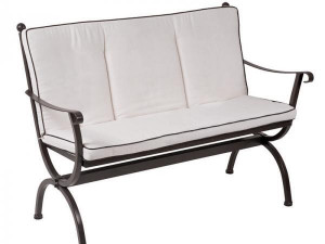 10.00.0862 Скамья Romeo 2-местная каштановый антик подушка спинки сиденья uni natural Mbm