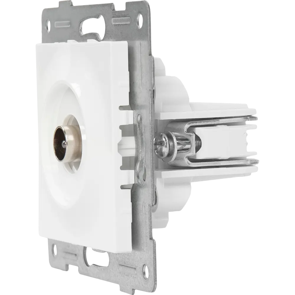 ТВ-розетка GUSI Electric Ugra для антенны, белая 83864367 STLM-0045184 - Вид №4
