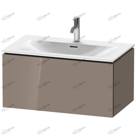 LC613708686 L-Cube Тумбочка подвесная Капучино глянцевый лак Duravit