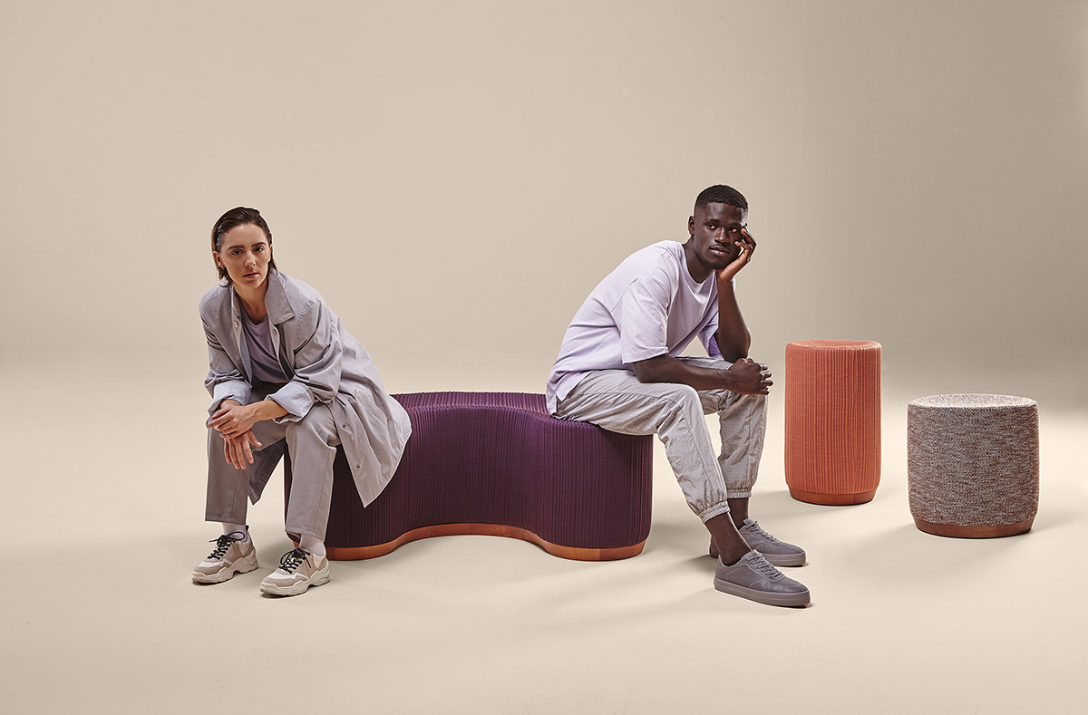 095442 Банкетка полукруглая SANCAL Dividuals - Вид №2