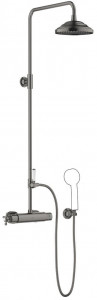 34459360-99_1_11420360-99_1 Душевая стойка с душевым термостатом - dark platinum matt Dornbracht Madison