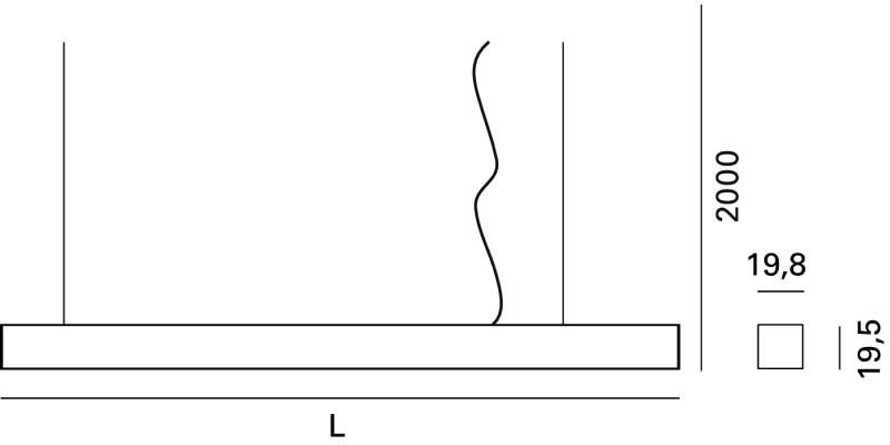 Lucifero's Светодиодный подвесной светильник прямого света Microfile sun-id-1449246 - Вид №1