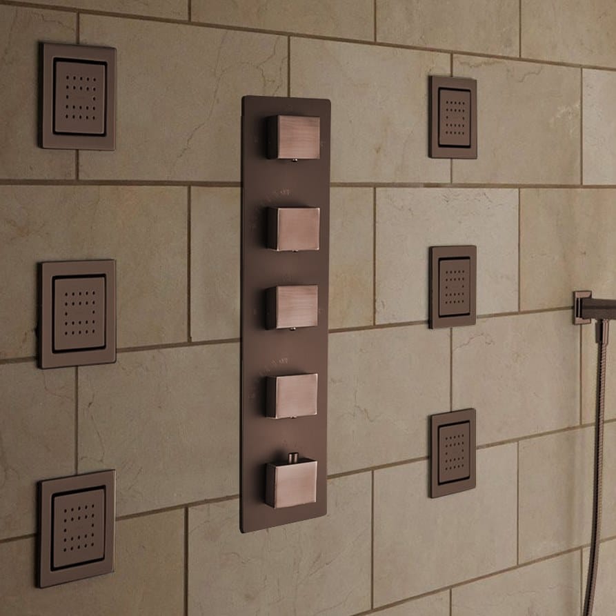 Встраиваемый набор для душа с ручным душем Fontana Showers FS-762-ORB ARCH-00127039 - Вид №2