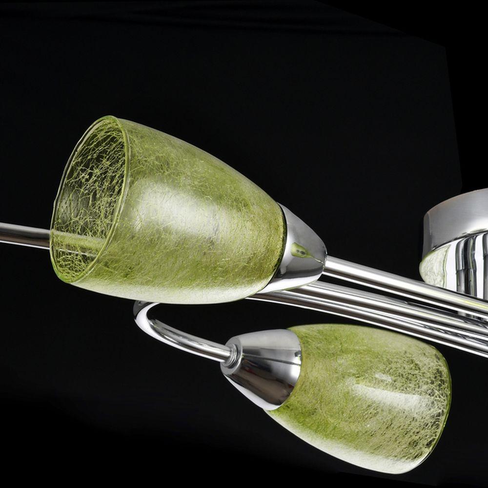 Потолочная люстра Freya Flash FR5104-CL-06-GN FREYA FLASH 183607 Зеленый - Вид №2