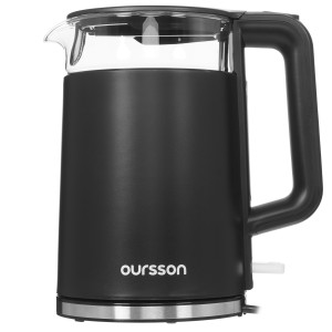 5352114 Электрочайник Oursson EK1732W/BL черный
