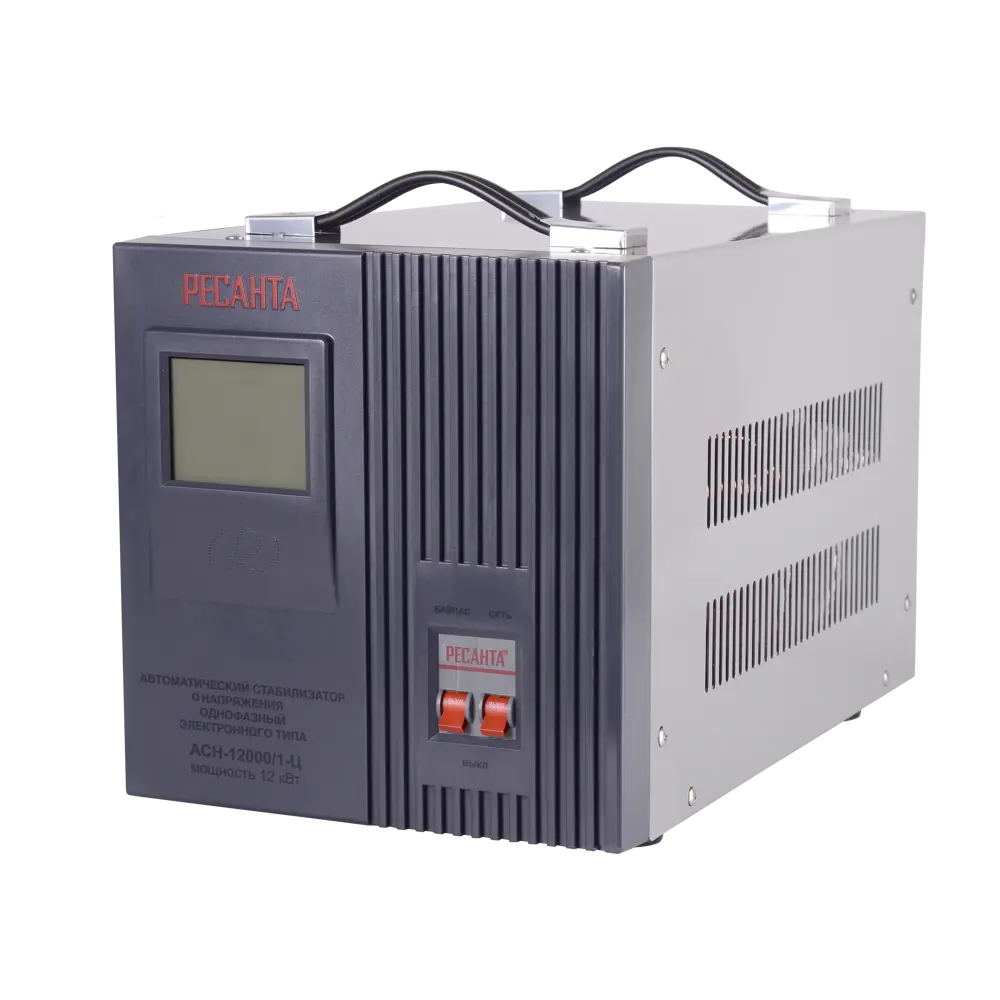 Стабилизатор напряжения Ресанта АСН-12 000/1-Ц 12 кВт 12000 STLM-2078380