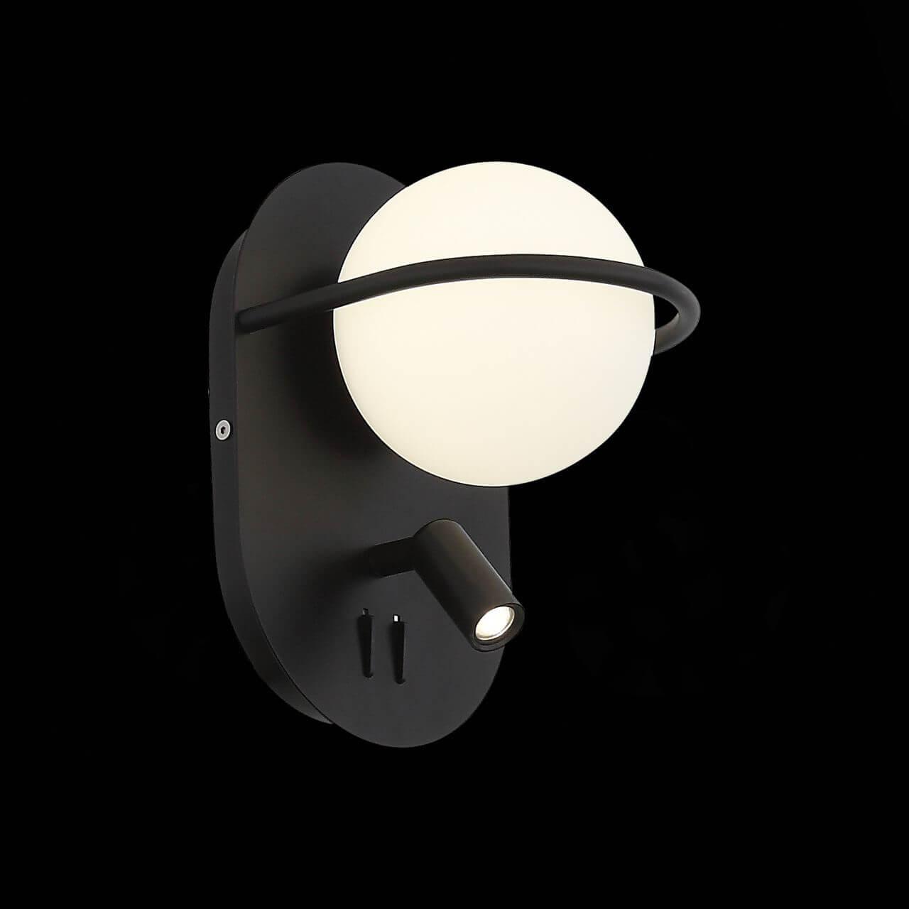 Бра настенное белое белое с черным ST Luce Donolo SL395.411.02 ST LUCE DONOLO 00-3931706 Белый;черный  - Вид №1