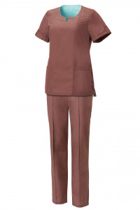 5043391 Костюм женский шоколадный GVENN  Медицинская одежда  размер 52-54/170-176