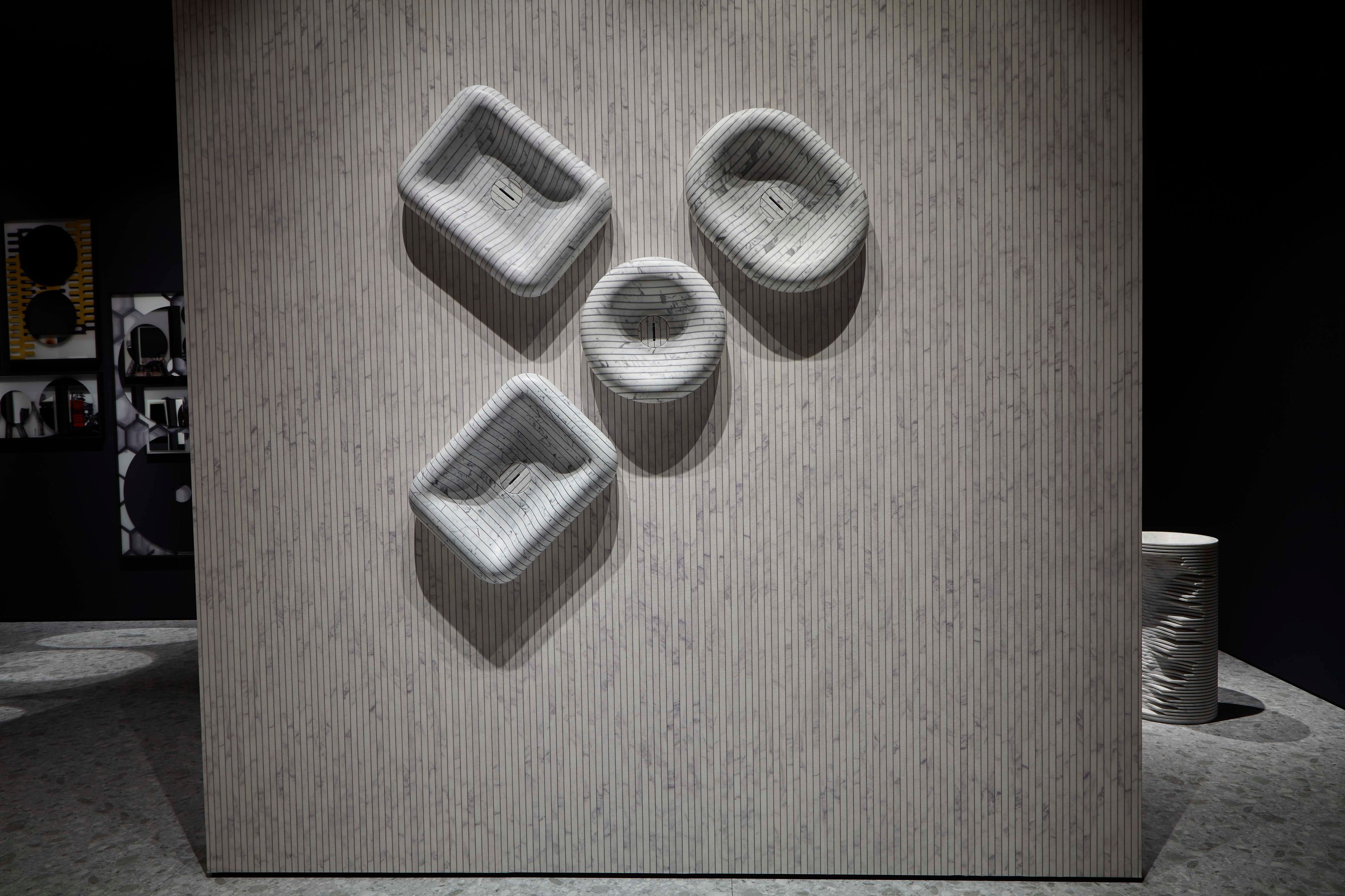 Овальная столешница из каррарского мрамора Antoniolupi Между строк ARCH-00023948 - Вид №3