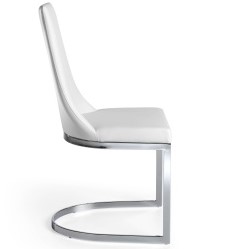 Стул белый C0105-BLANCO от Angel Cerda ANGEL CERDA  148255 Белый  - Вид №5