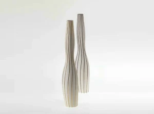 Fos Ceramiche Фарфоровая ваза Antithesis oro e platino Br-2001