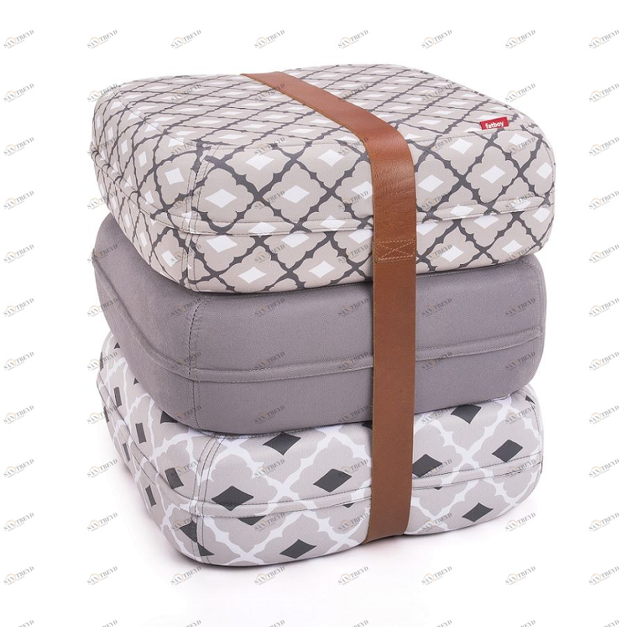 Пуф складной Baboesjka Eusebio Cinza Fatboy 101229