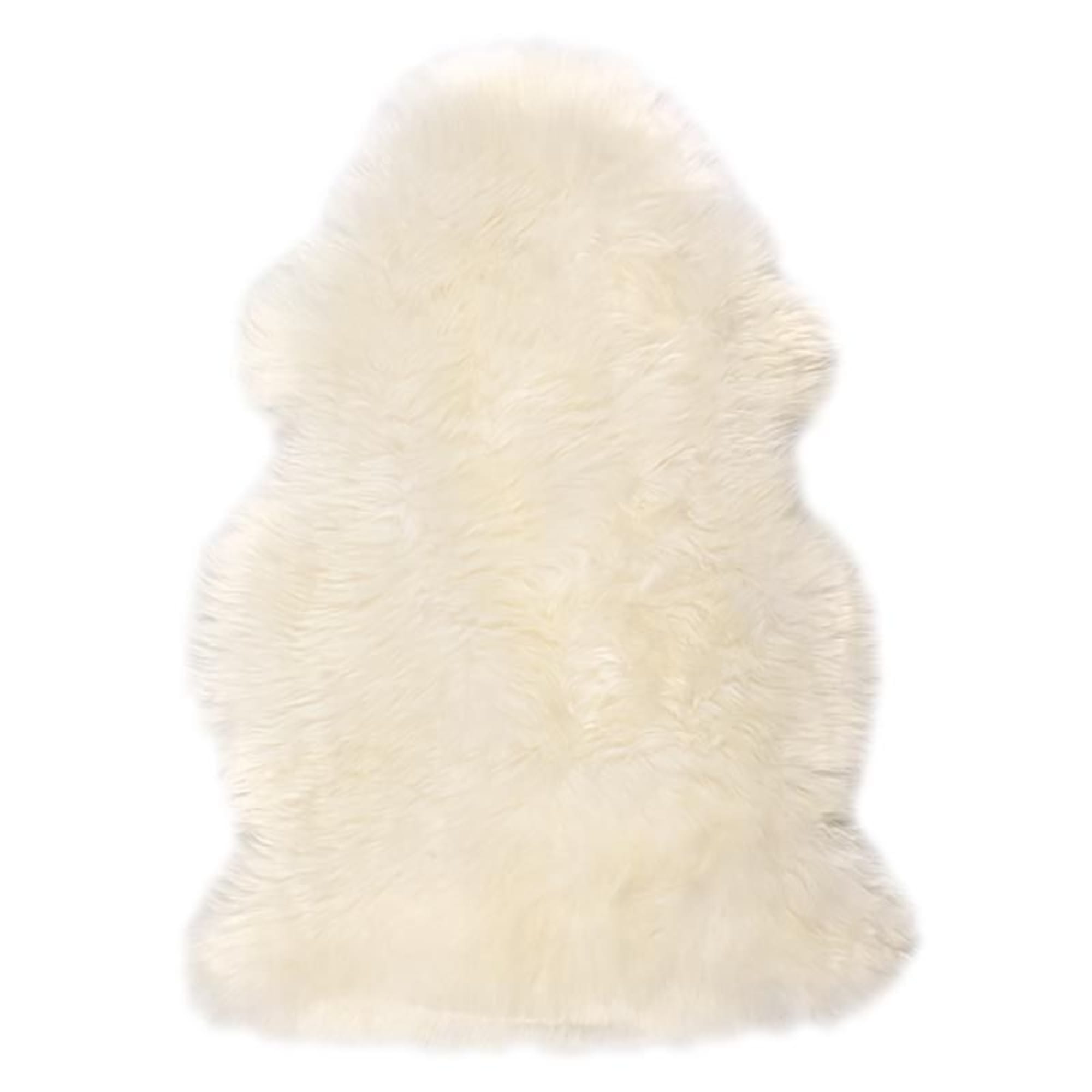 16353290 Шкура овечья одинарная 0.8x0.5 м цвет белый Santreyd  - Вид №3